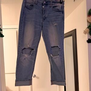 American Eagle Distressed Blue Women's Jeans